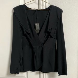 NWT BCBGMaxazaria Silk Blouse M